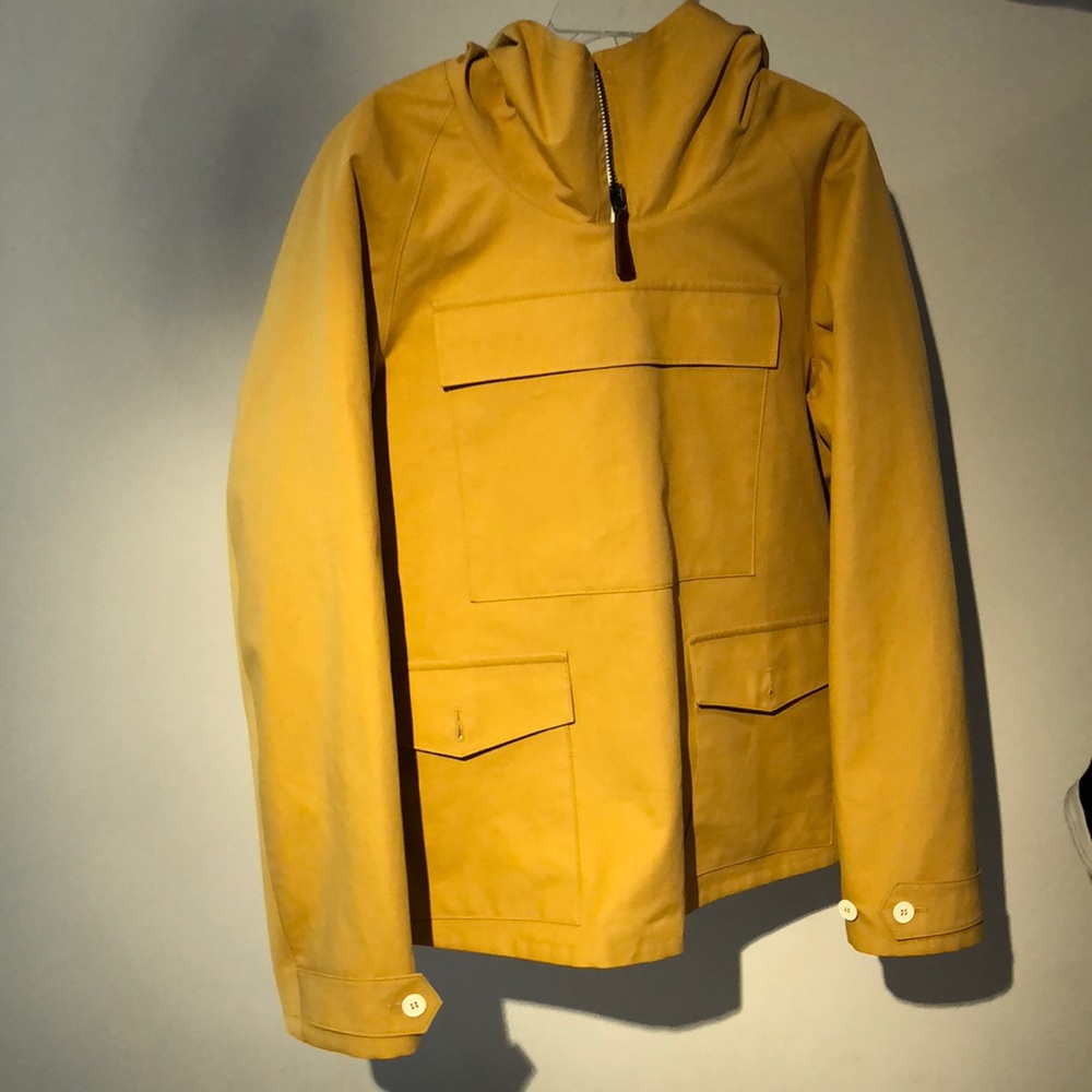 Burberry Prorsum Antique Yellow Rain Coat